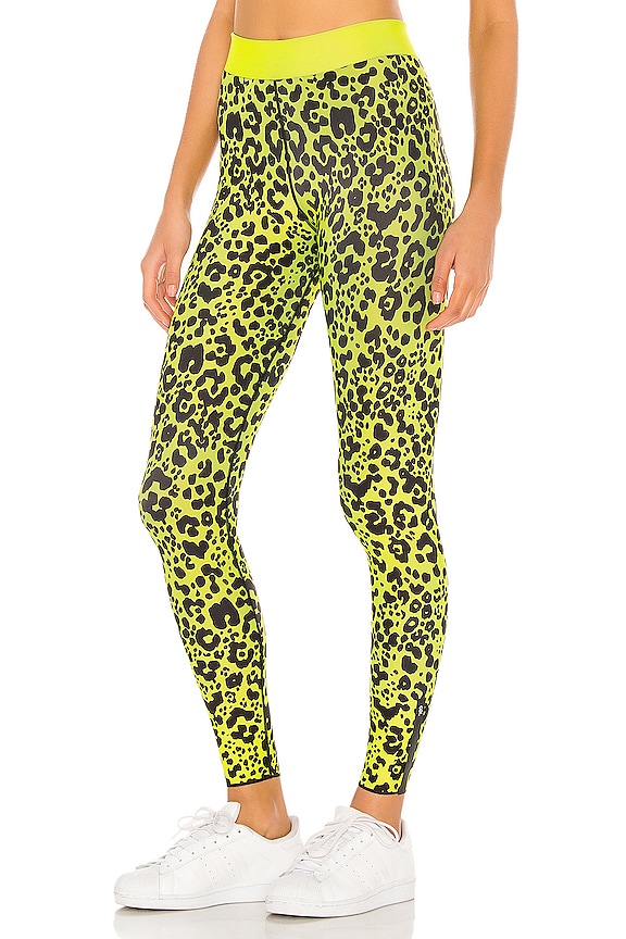 view 2 of 4 LEGGINGS LEOPARD in Neon