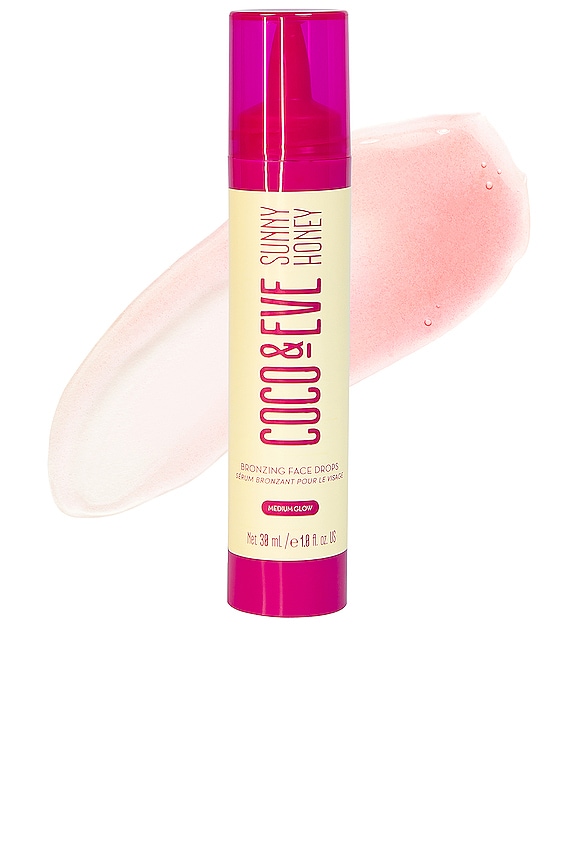 view 2 of 4 Sunny Honey Bronzing Face Drops in Medium Glow