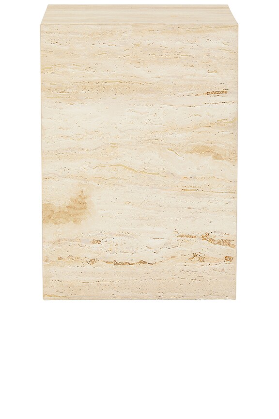 view 2 of 5 ALPINE SIDE TABLE 사이드 테이블 in Travertine