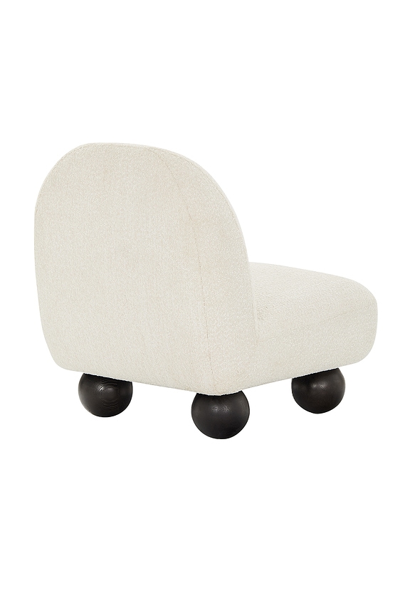 view 2 of 6 Nokita Occasional Chair in Ivory Boucle