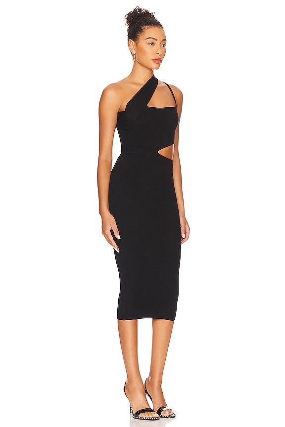 view 2 of 3 Clara Knit Midi Dress in Black