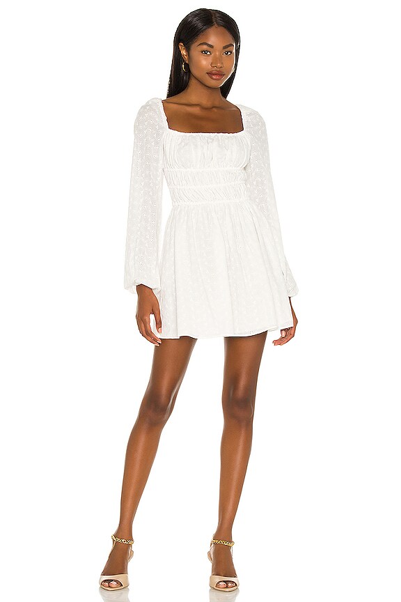 view 2 of 4 Debbie Mini Dress in White