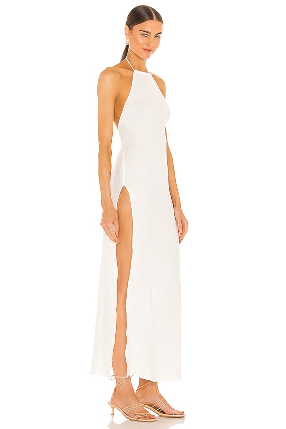 view 2 of 3 Celene Maxi Slip Dress in White