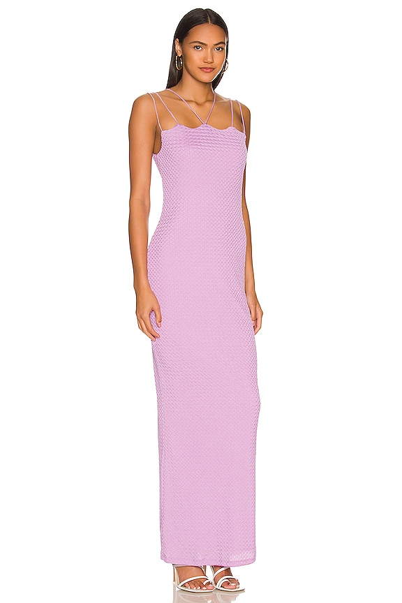 view 2 of 3 Angie Maxi Dress in Soft Lavender