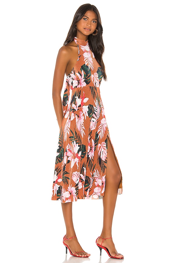 view 2 of 4 VESTIDO MIDI CASSY in Floral Tropics