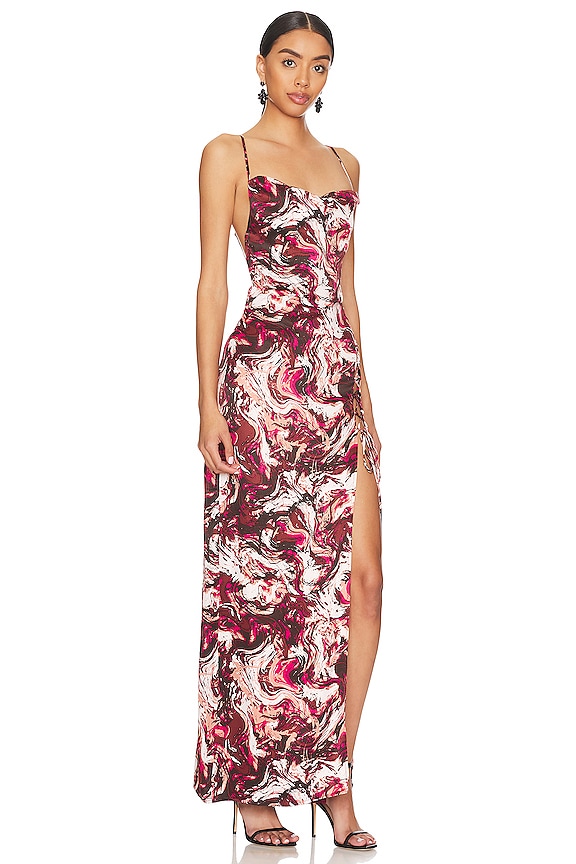 view 2 of 4 Daffodil Maxi Dress in Magenta