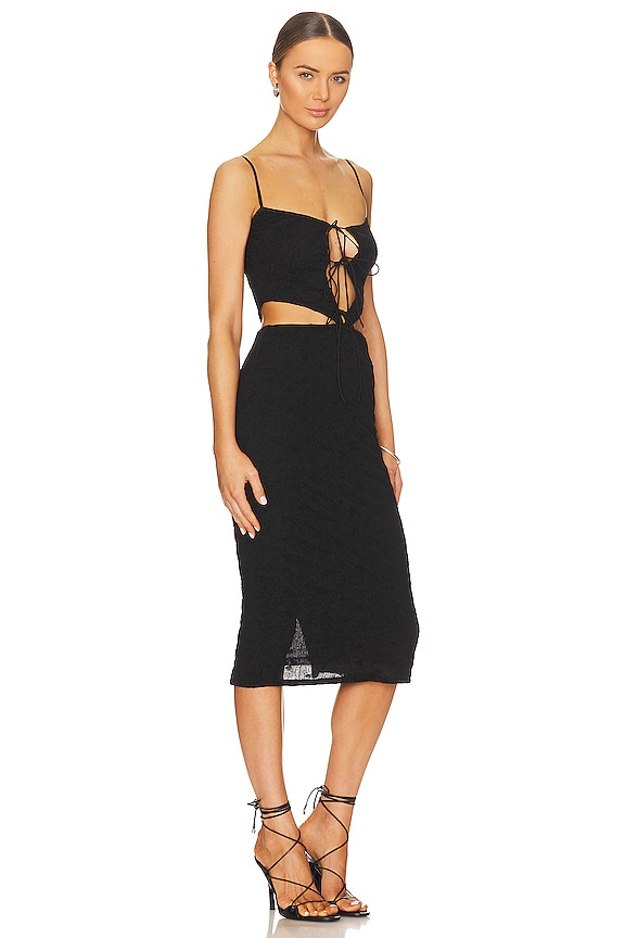 view 2 of 3 Ebony Midi Dress in Black