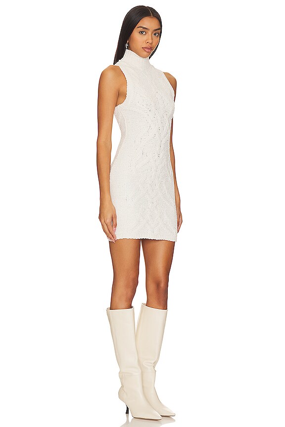 view 2 of 3 Robyn Cable Dress in Ivory