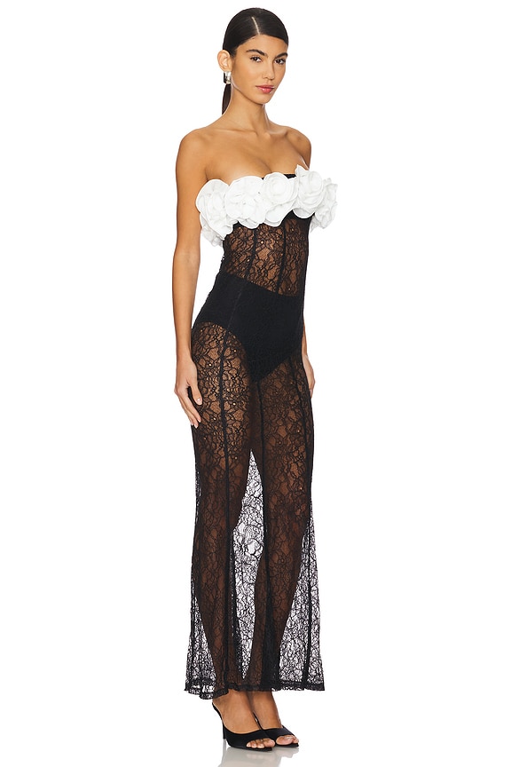 view 2 of 3 VESTIDO DELPHI in Black