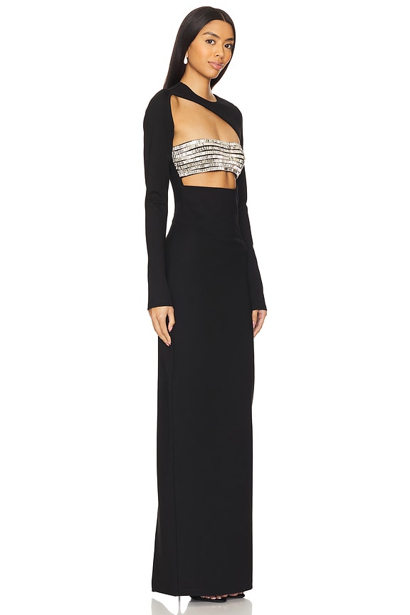 view 2 of 4 Gelina Maxi Dress in Black