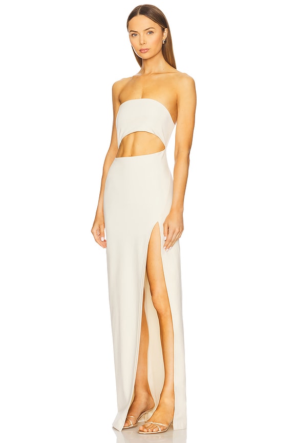 view 2 of 3 Raina Dress in Ecru White