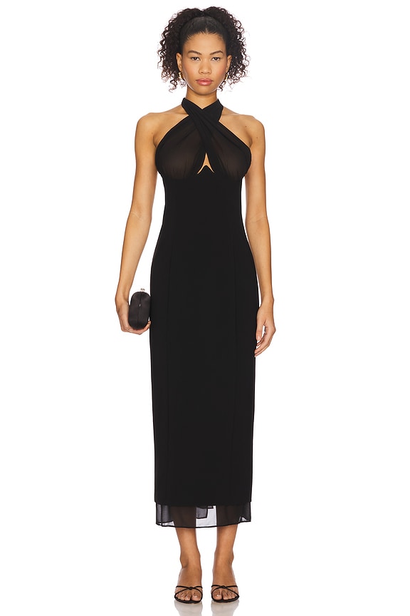 view 2 of 4 Luzina Midi Dress in Black