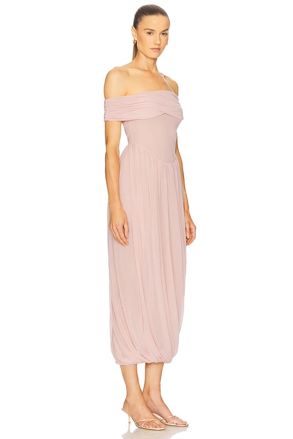 view 2 of 3 Leopoldina Midi Dress in Pink