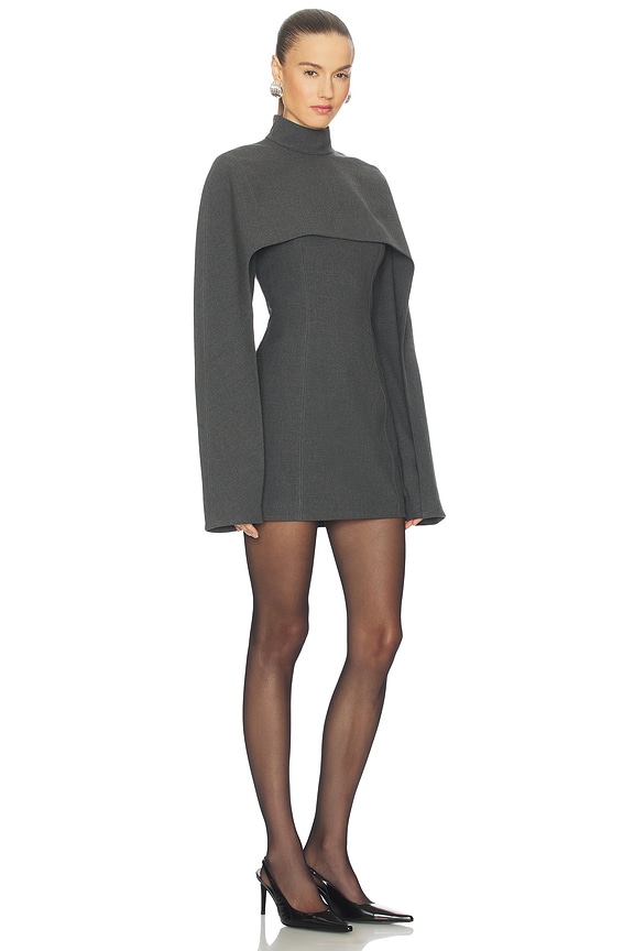 view 2 of 3 Noeme Mini Dress in Grey