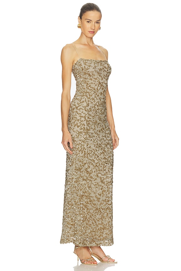 view 2 of 4 Kinsley Maxi Dress in Champagne