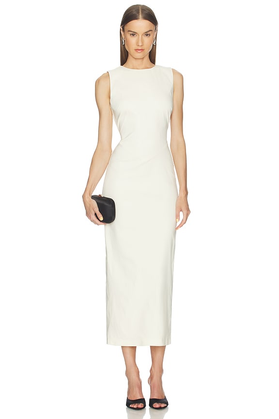 view 2 of 4 Lya Dress in Ivory & Black