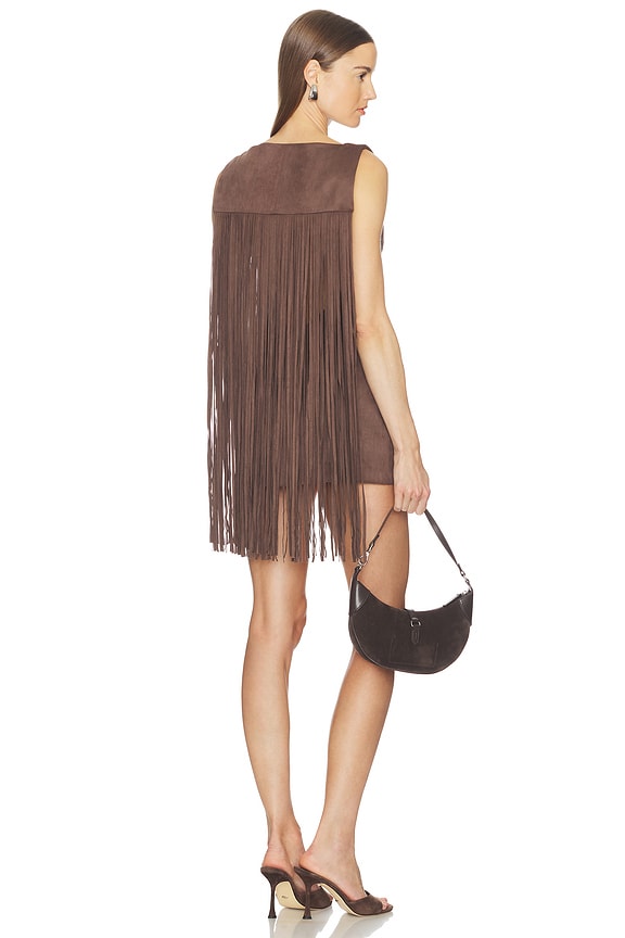 view 1 of 3 VESTIDO LERA in Chocolate