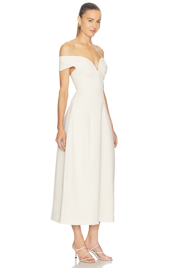 view 2 of 3 Nila Midi Dress in Ivory