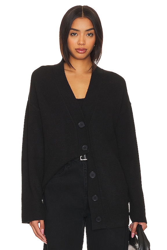 view 2 of 5 Trista Oversized Cardigan in Black