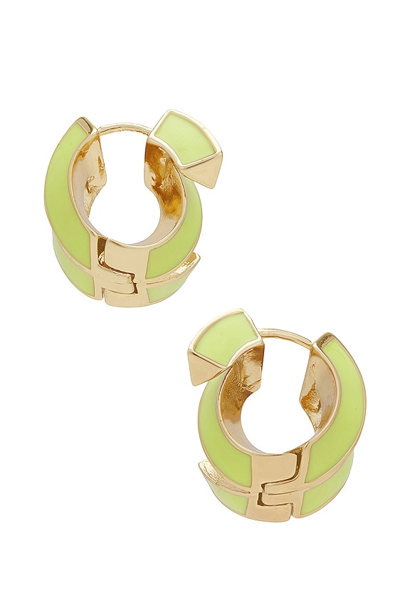 view 2 of 2 BELEN イヤリング in Neon Green