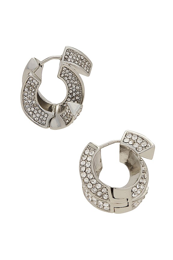 view 2 of 3 BELEN イヤリング in Silver Rhinestone