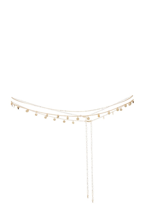 view 1 of 2 Sofia Belly Chain in Gold