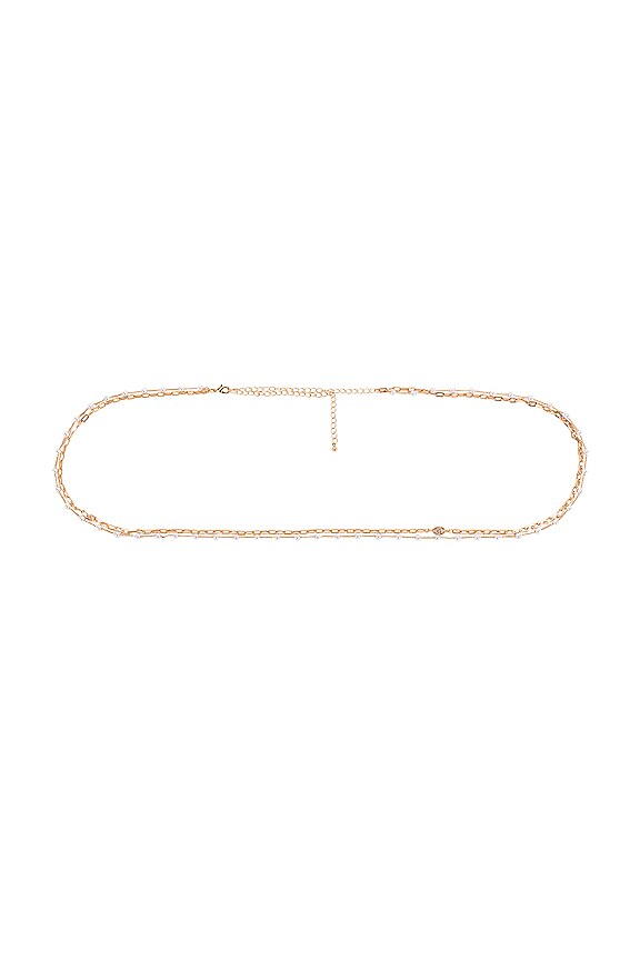 view 2 of 4 CHAÎNE DE CORPS AMIRAH in Gold