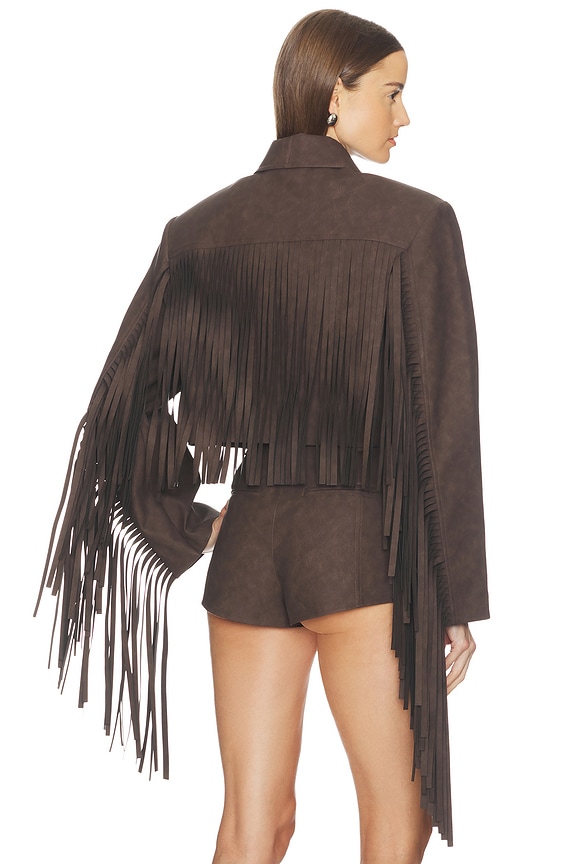 view 1 of 6 CHAQUETA LERA in Chocolate