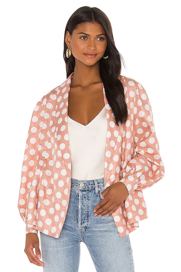 view 2 of 5 CHAQUETA LEONARDO in Pink Dot