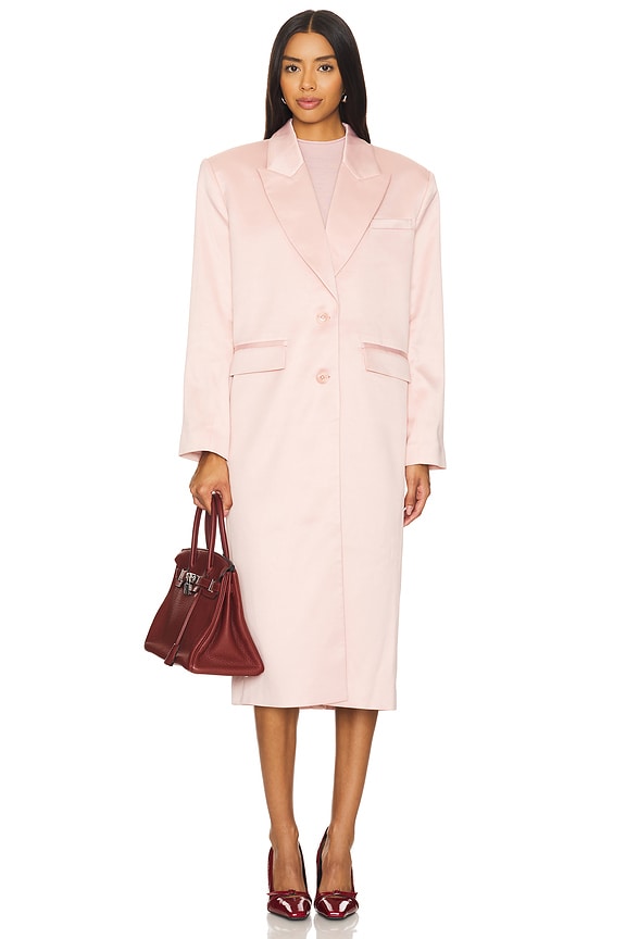 view 2 of 4 ПАЛЬТО HALIEE in Rosy Pink