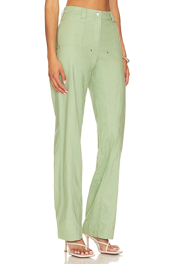 view 2 of 4 MATILDE 팬츠 in Sage Green