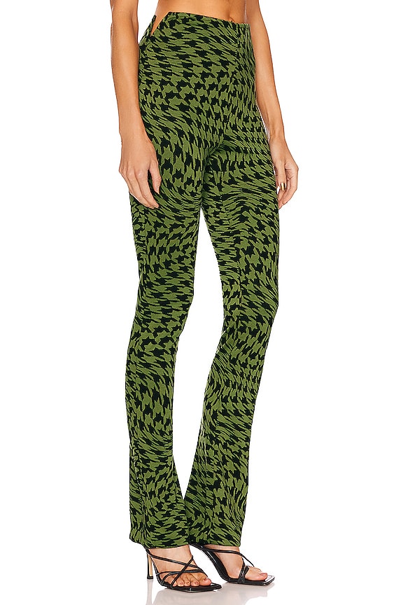 view 2 of 5 Seraphina Pants in Black & Green