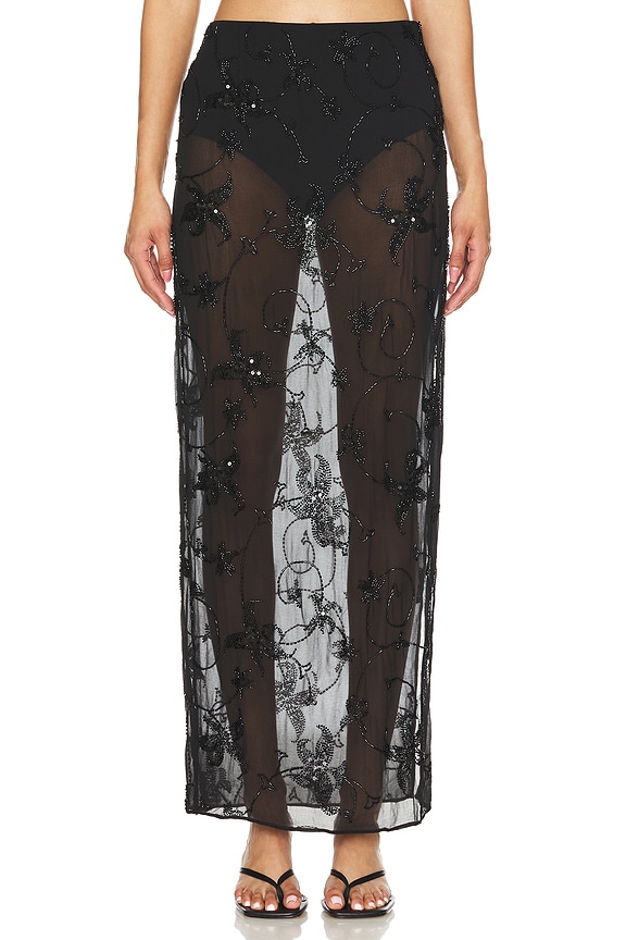 view 2 of 5 ELOISA 스커트 in Black