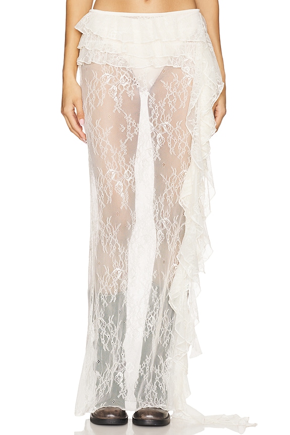 view 1 of 6 TEREZ 스커트 in Cream White