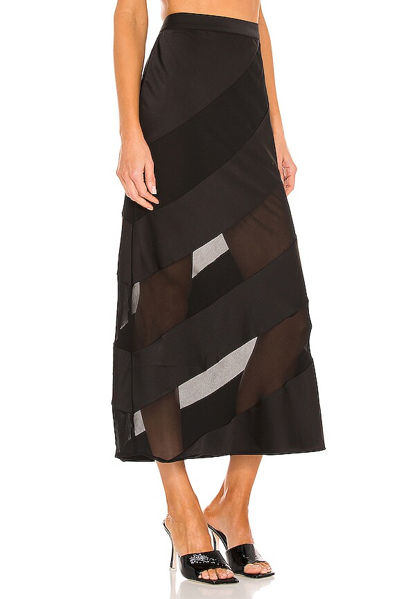 view 2 of 4 Joseline Midi Skirt in Black