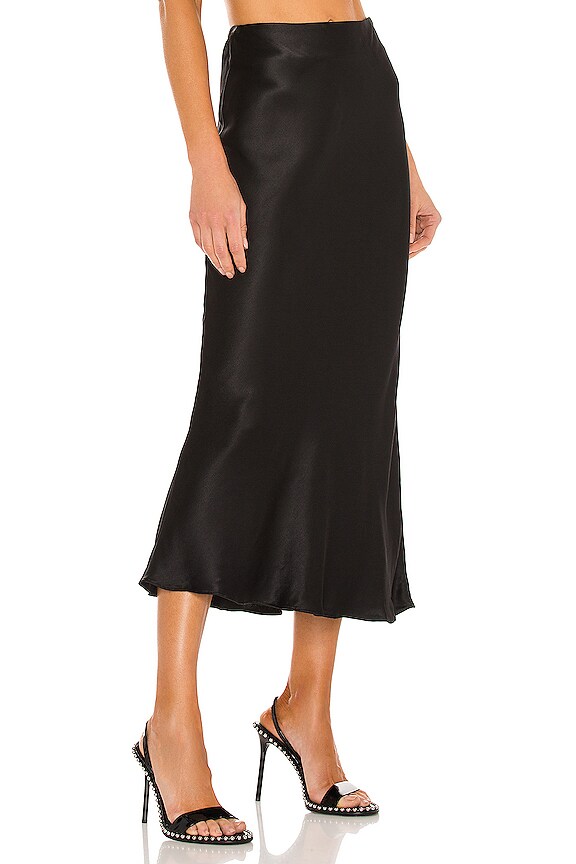 view 2 of 4 Gysele Midi Skirt in Black