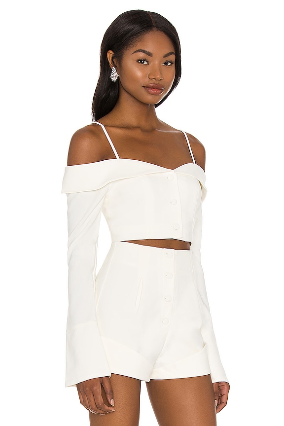 view 2 of 4 Paulina Top in Ivory