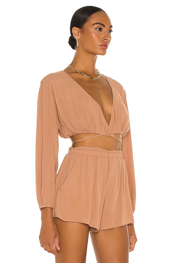 view 2 of 4 Hattie Top in Taupe