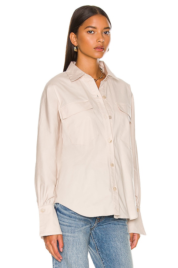 view 2 of 4 CHEMISE OVERSIZED KRISTIANA in Beige