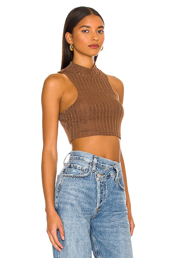 view 2 of 5 DÉBARDEUR ADALYN in Brown