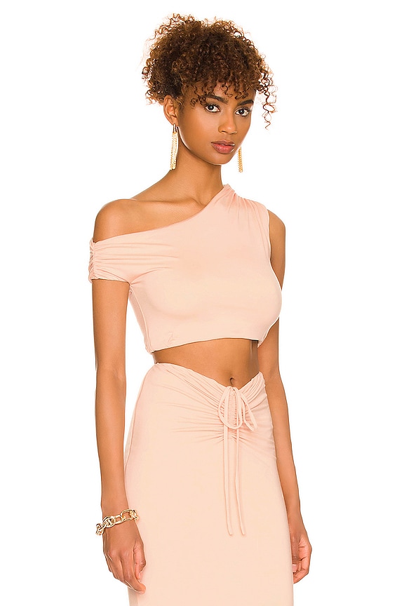 view 2 of 4 Canela Crop Top in Nude