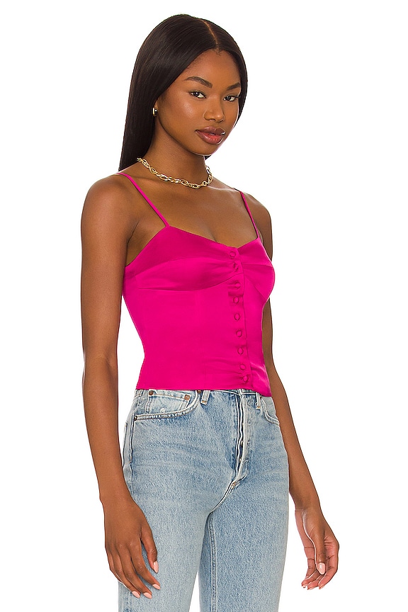 view 2 of 4 Polly Top in Very Berry