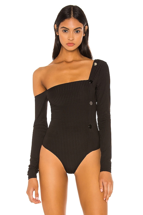 view 2 of 7 Maite Bodysuit in Black