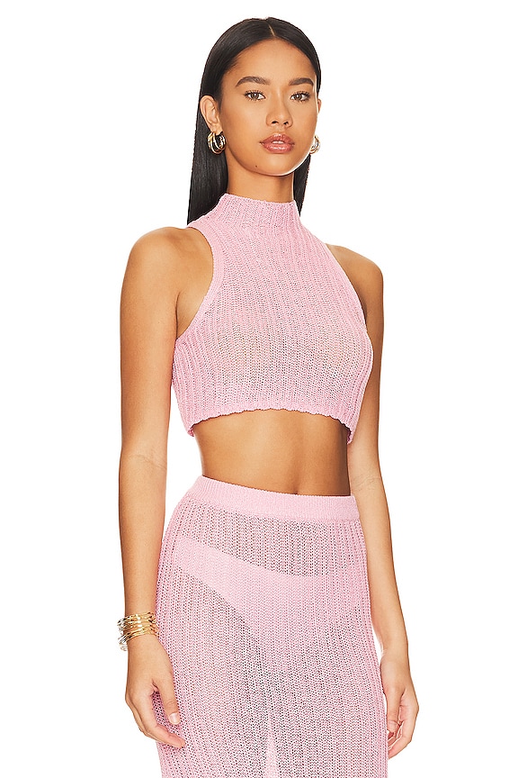 view 2 of 4 Cleo Top in Pink