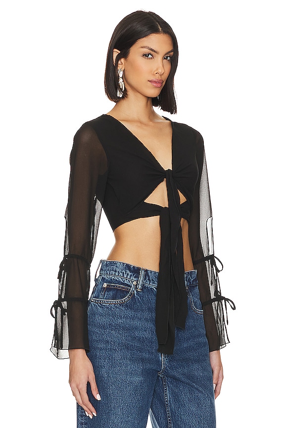 view 2 of 4 Marseille Top in Black