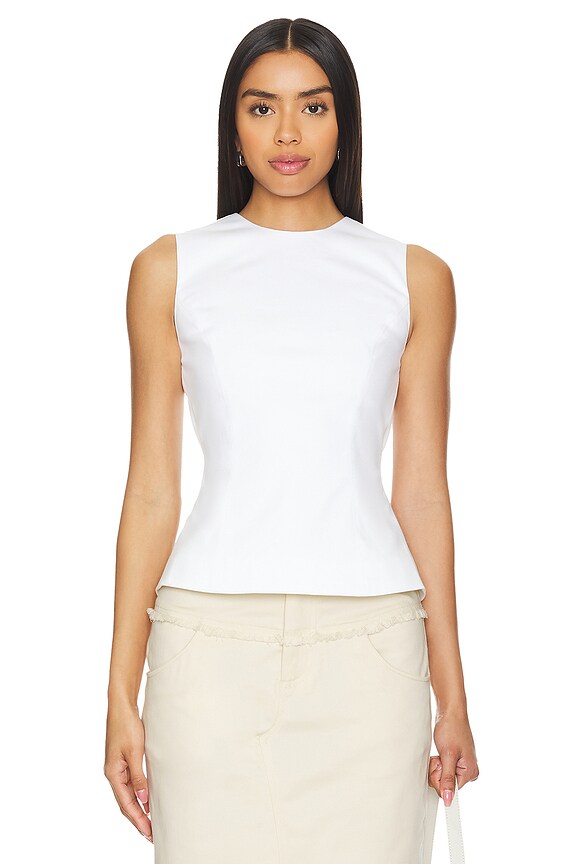 view 2 of 4 Wynwood Top in Bright White
