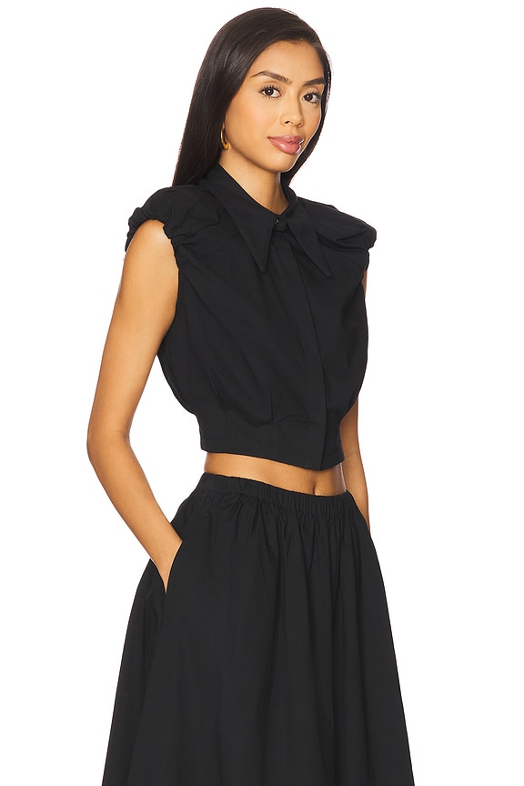 view 2 of 4 Gurina Top in Black
