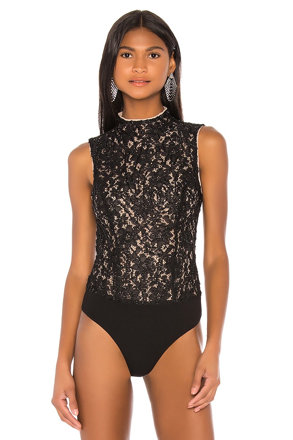 view 2 of 6 Sherlyn Bodysuit in Black