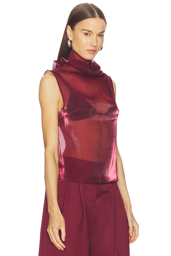 view 2 of 4 Ruvina Top in Oxblood