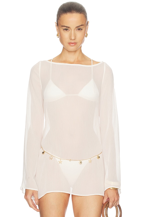 view 1 of 4 TÚNICA ODETTE in Cream